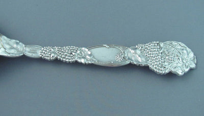 Tiffany Blackberry Pattern Berry Spoon - JH Tee Antiques