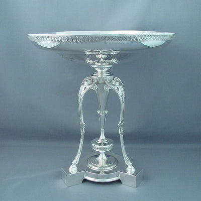 Antique Tiffany Sterling Silver Tazza - JH Tee Antiques
