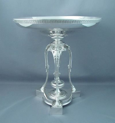 Antique Tiffany Sterling Silver Tazza - JH Tee Antiques