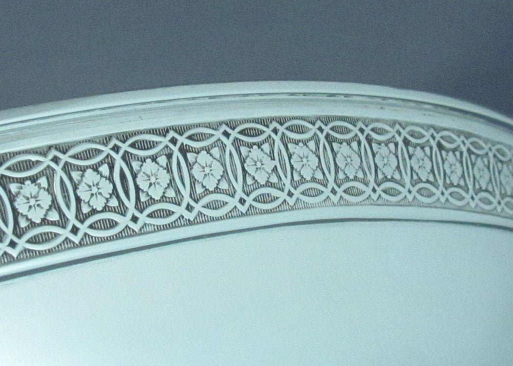 Antique Tiffany Sterling Silver Tazza - JH Tee Antiques