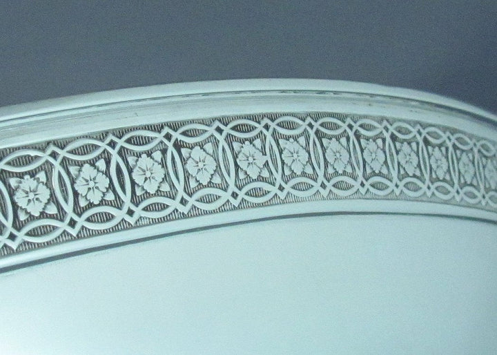 Antique Tiffany Sterling Silver Tazza - JH Tee Antiques
