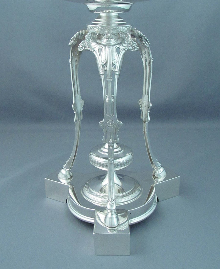 Antique Tiffany Sterling Silver Tazza - JH Tee Antiques
