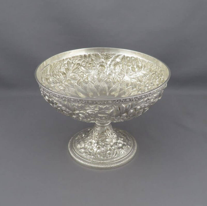 Tiffany Sterling Silver Comport - JH Tee Antiques