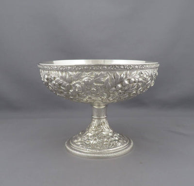 Tiffany Sterling Silver Comport - JH Tee Antiques