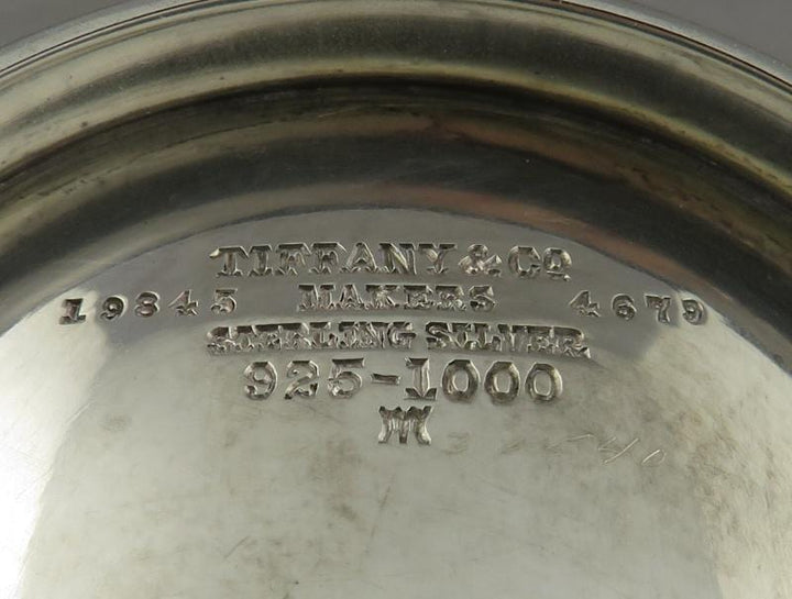 Tiffany Sterling Silver Bowl - JH Tee Antiques