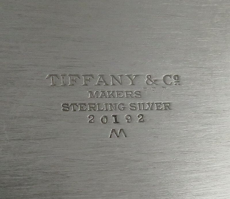 Tiffany Sterling Silver Entree Dish - JH Tee Antiques