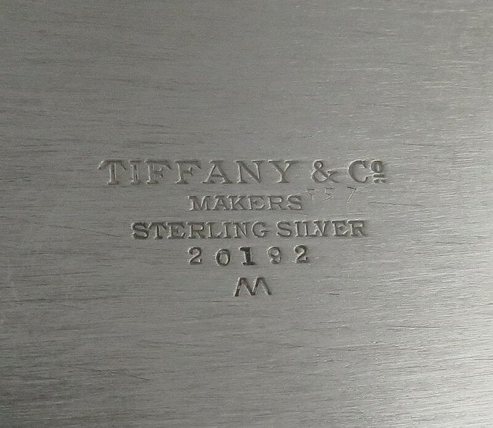 Tiffany Sterling Silver Entree Dish - JH Tee Antiques