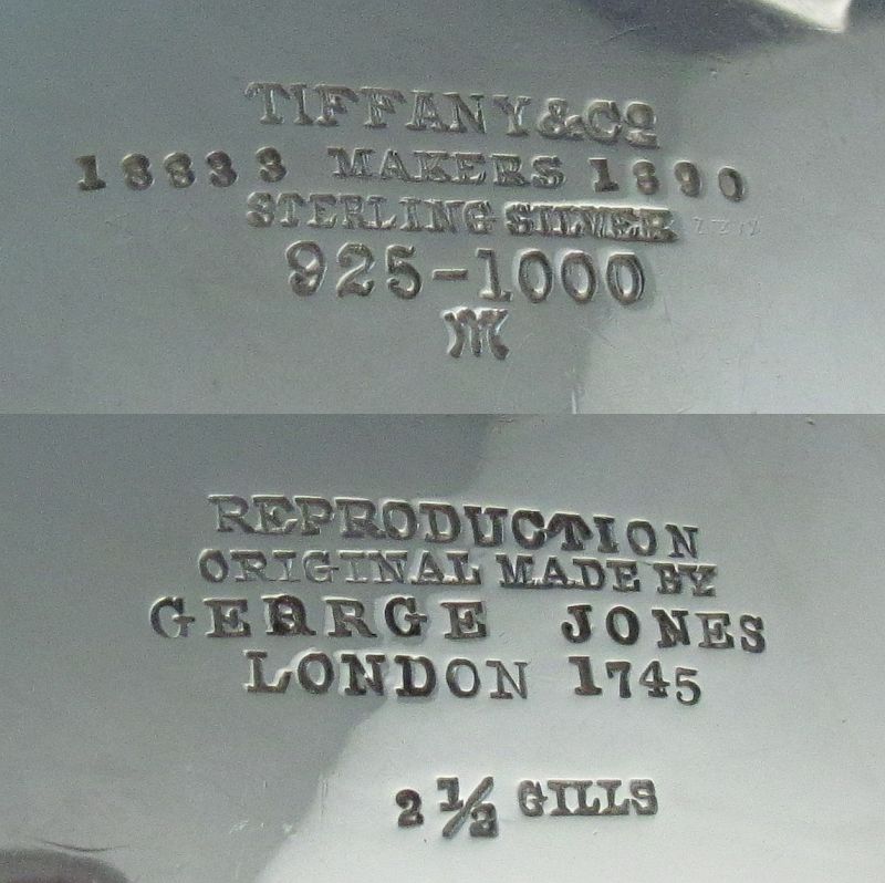 Pair of Tiffany Sterling Silver Sauce Boats - JH Tee Antiques