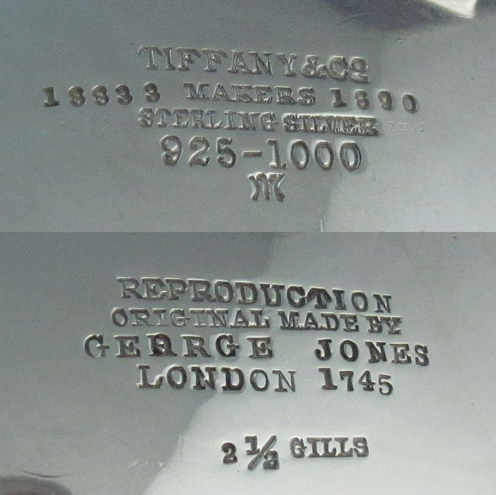 Pair of Tiffany Sterling Silver Sauce Boats - JH Tee Antiques