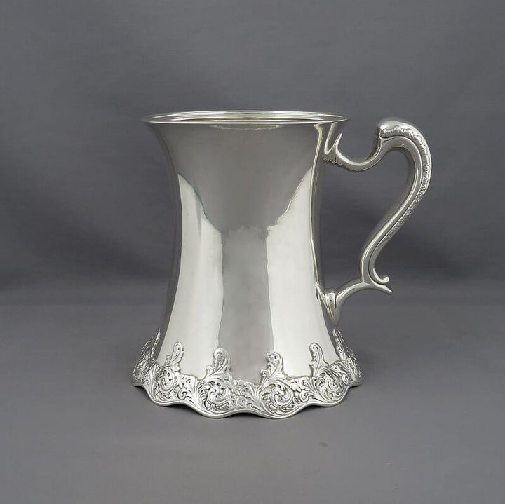 Large Tiffany Sterling Silver Mug - JH Tee Antiques