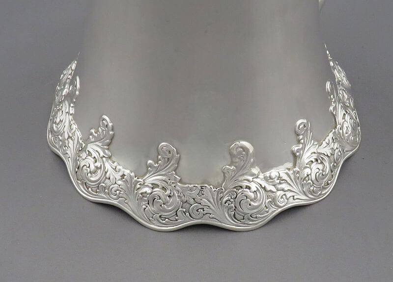 Large Tiffany Sterling Silver Mug - JH Tee Antiques