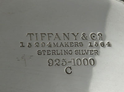 Large Tiffany Sterling Silver Mug - JH Tee Antiques