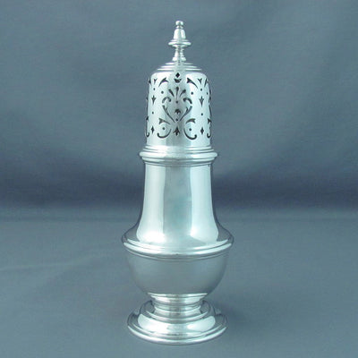 Tiffany Sterling Silver Sugar Caster - JH Tee Antiques