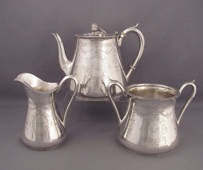 Tiffany Sterling Silver Tea set - JH Tee Antiques