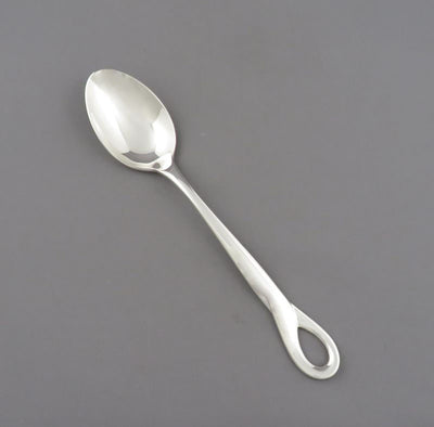 Tiffany Elsa Perreti Sterling Silver Dessert Spoon - JH Tee Antiques