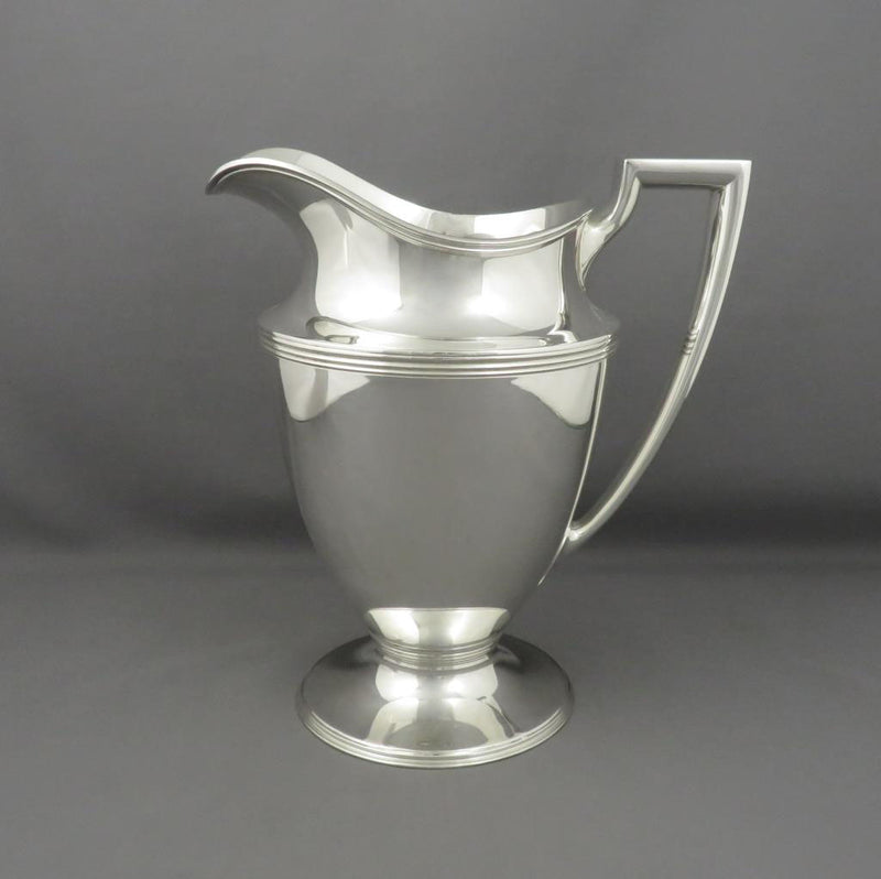 Tiffany & Co. Sterling Silver Water Pitcher - JH Tee Antiques
