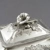 Victorian Rococo Silver Tea Caddy - JH Tee Antiques