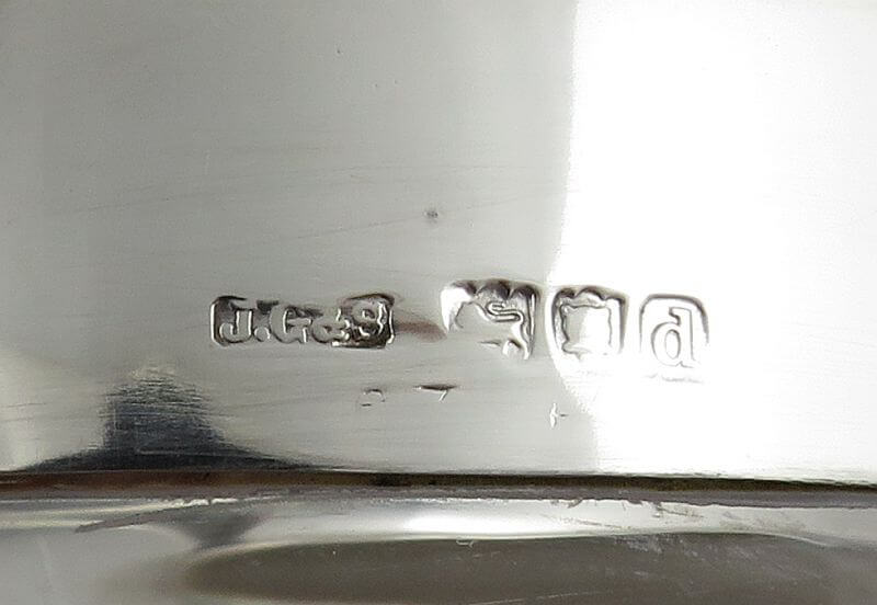 Victorian Silver and Glass Biscuit Box - JH Tee Antiques