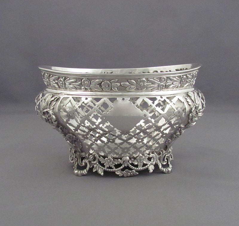 Victorian Sterling Silver Baskets - JH Tee Antiques