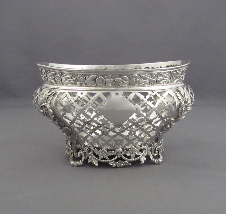 Victorian Sterling Silver Baskets - JH Tee Antiques