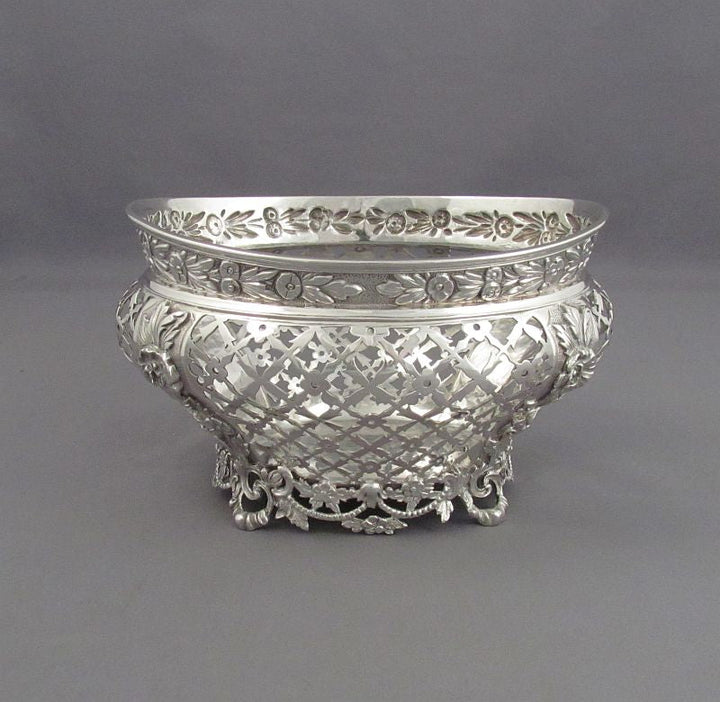 Victorian Sterling Silver Baskets - JH Tee Antiques