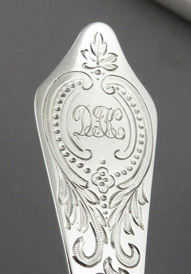 Victorian Silver Christening Set - JH Tee Antiques