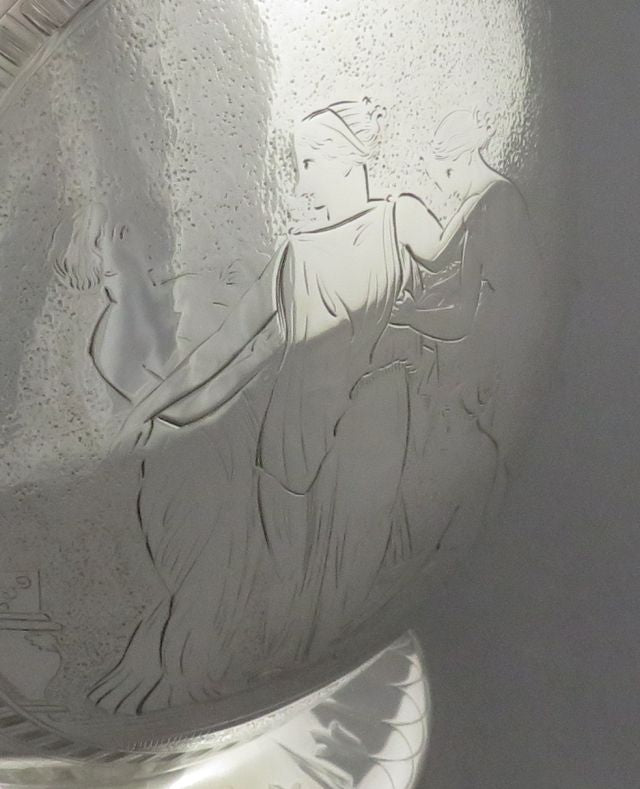 Victorian Sterling Silver Claret Jug - JH Tee Antiques