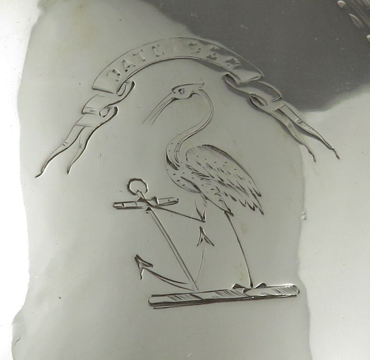 Victorian Sterling Silver Claret Jug - JH Tee Antiques