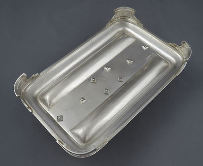 Victorian Sterling Silver Inkstand - JH Tee Antiques