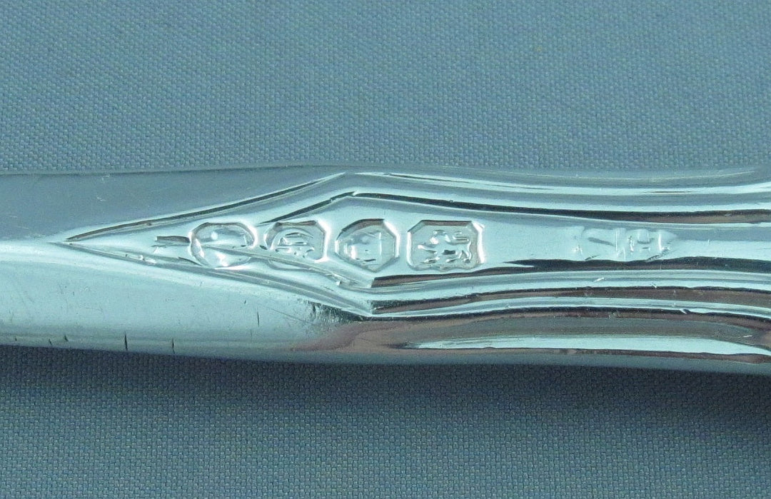 Victorian Sterling Silver Meat Skewer - JH Tee Antiques
