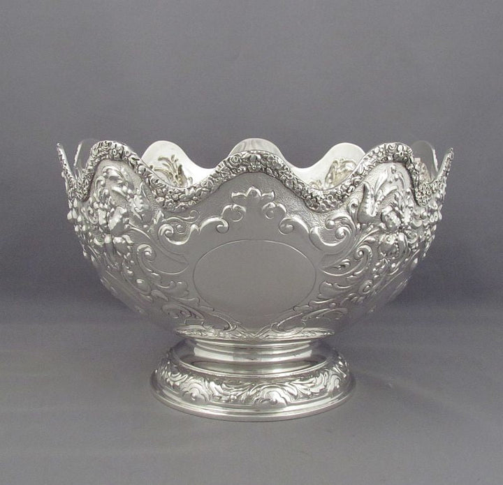 Antique Sterling Silver Rose Bowl - JH Tee Antiques