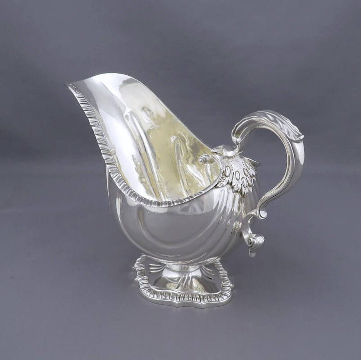 Victorian Sterling Silver Sauce Boats - JH Tee Antiques