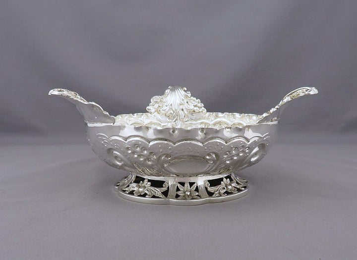 Victorian Sterling Silver Table Garniture - JH Tee Antiques