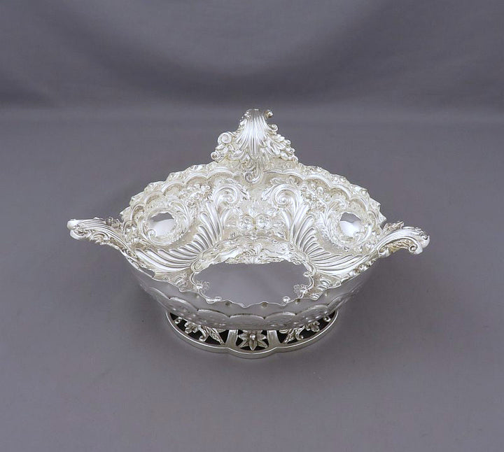 Victorian Sterling Silver Table Garniture - JH Tee Antiques