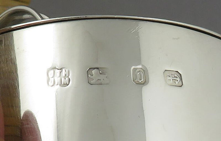 Victorian Sterling Silver Teapot Christopher Dresser - JH Tee Antiques