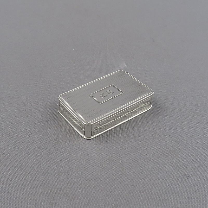 Victorian Sterling Silver Vinaigrette - JH Tee Antiques