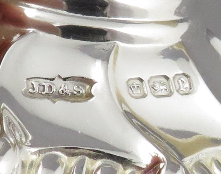 Four Victorian Sterling Silver Knife Rests - JH Tee Antiques