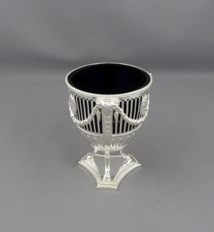 Victorian Sterling Silver Sugar Vase - JH Tee Antiques
