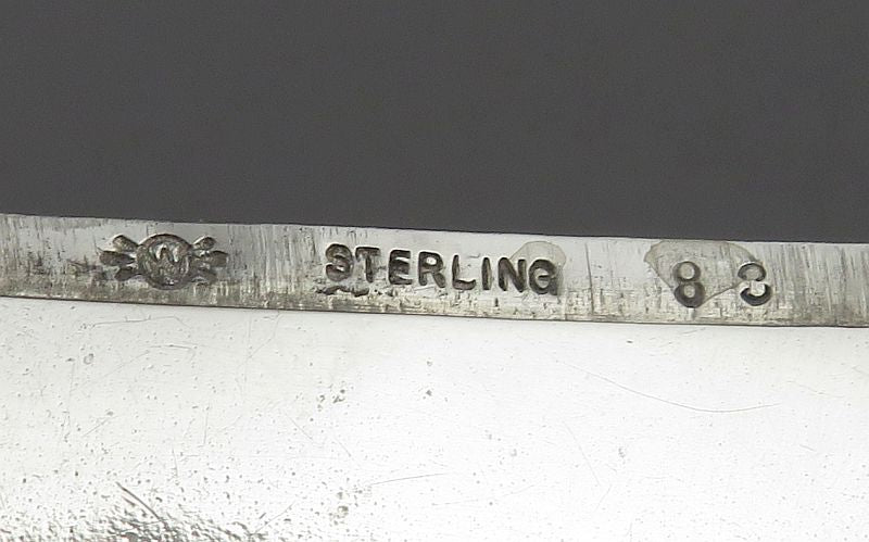 Frank Whiting Sterling Silver Card Case - JH Tee Antiques