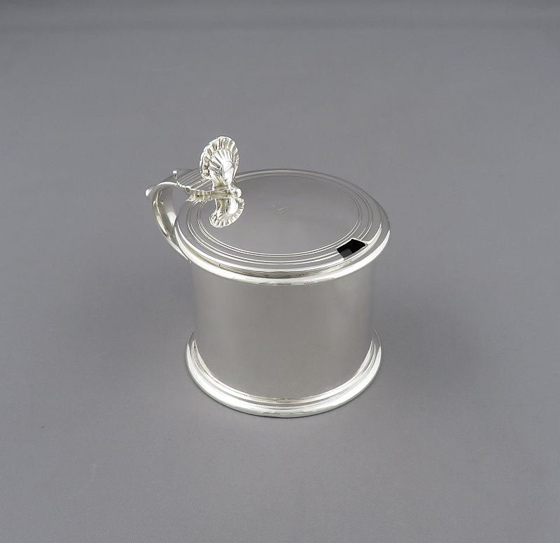 William IV Silver Mustard Pot - JH Tee Antiques