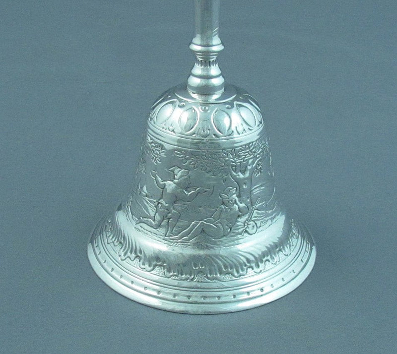 William IV Silver Table Bell - JH Tee Antiques
