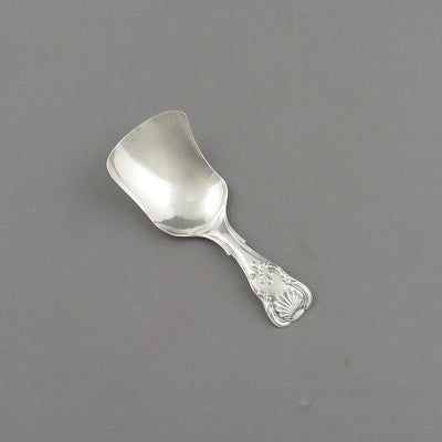 William IV Sterling Silver Caddy Spoon - JH Tee Antiques