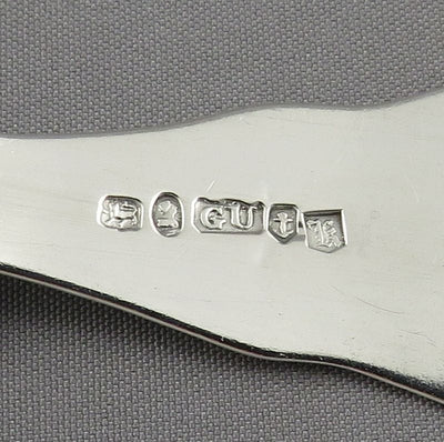 William IV Sterling Silver Caddy Spoon - JH Tee Antiques