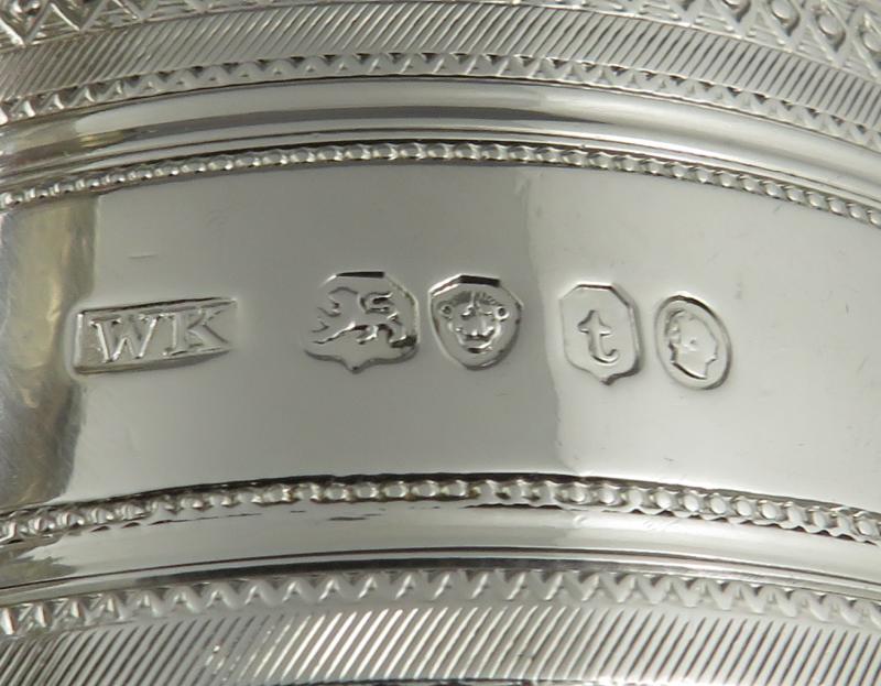 William IV Sterling Silver Mug - JH Tee Antiques