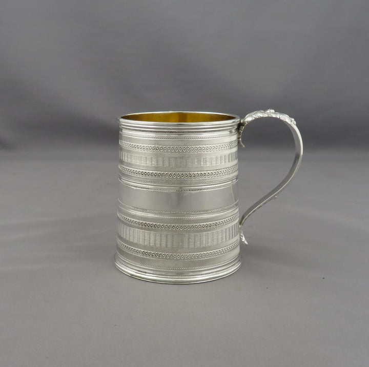 William IV Sterling Silver Mug - JH Tee Antiques