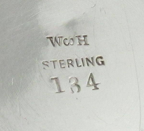 Wood &amp; Hughes Sterling Pepper Caster - JH Tee Antiques